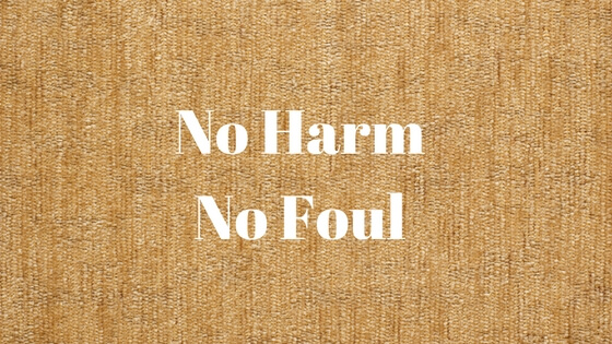 No Harm No Foul