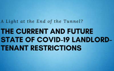 The current and future state of COVID-19 Landlord-Tenant Restrictions